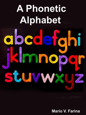 cover image of A Phonetic Alphabet
